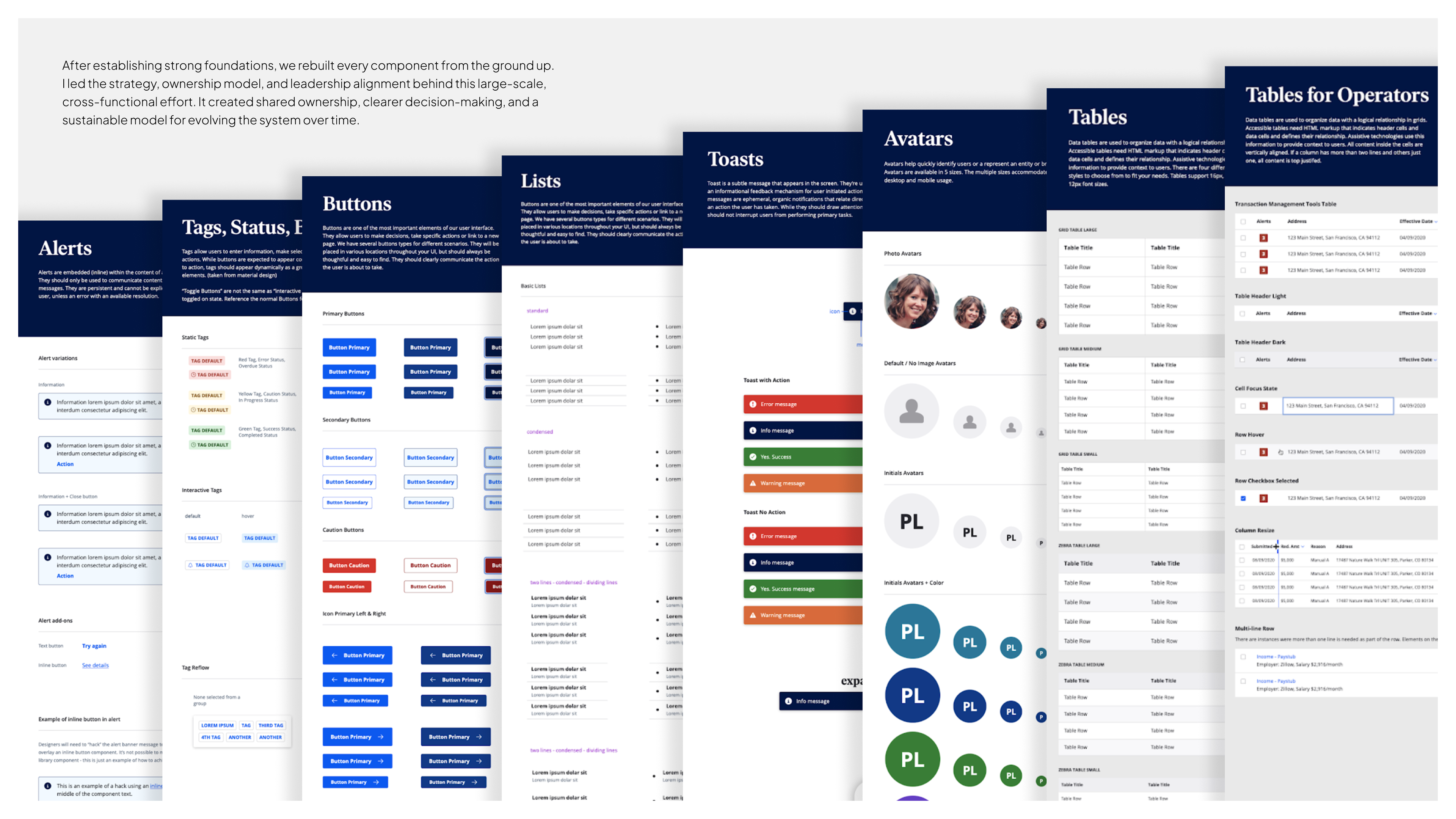 Zillow design system case study slide 15