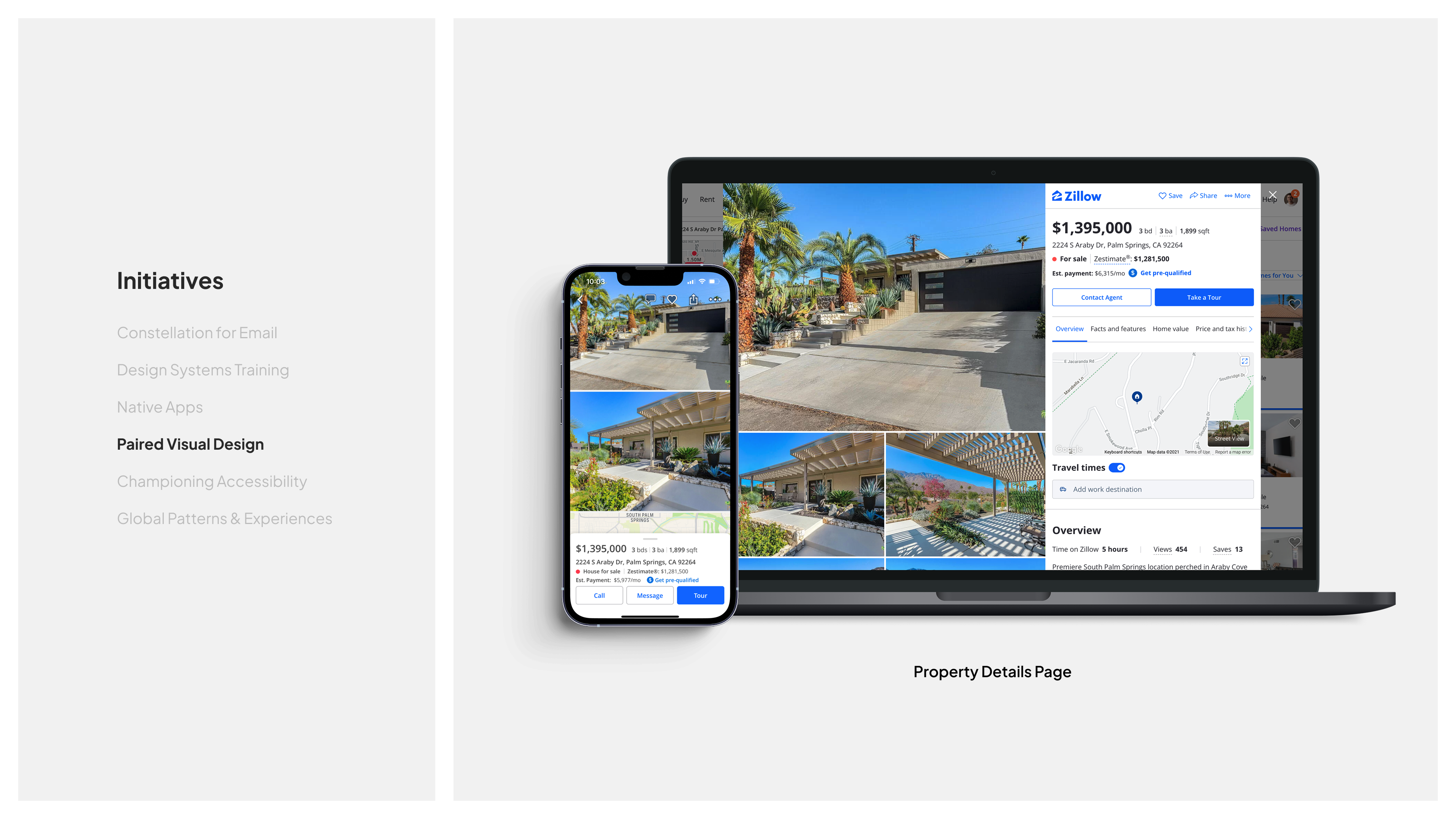 Zillow design system case study slide 23
