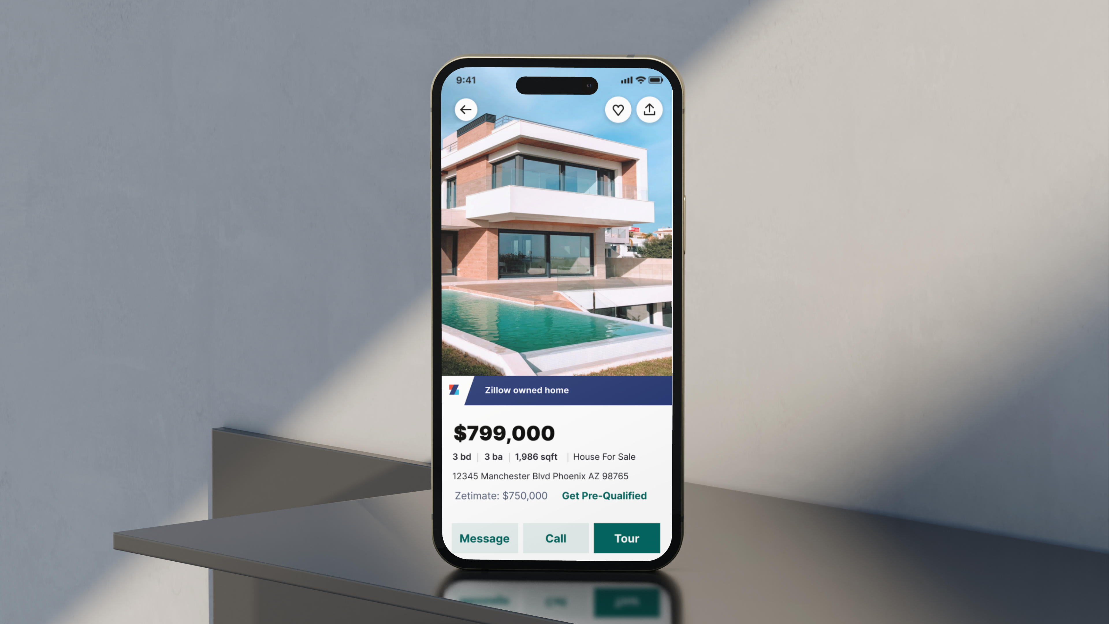 Zillow rebrand case study slide 1