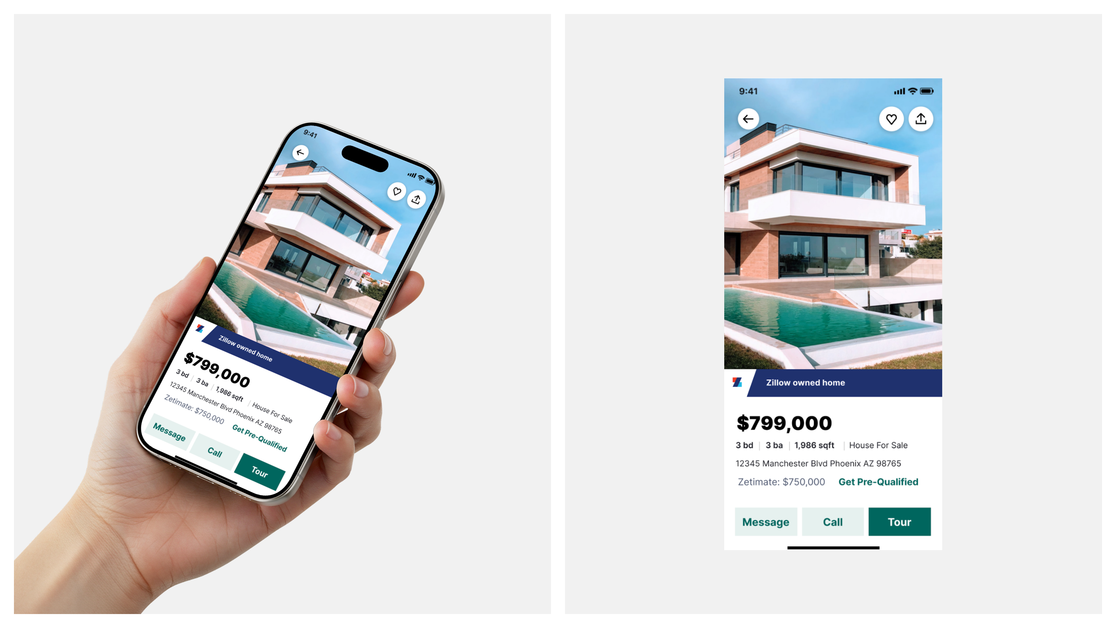 Zillow rebrand case study slide 20