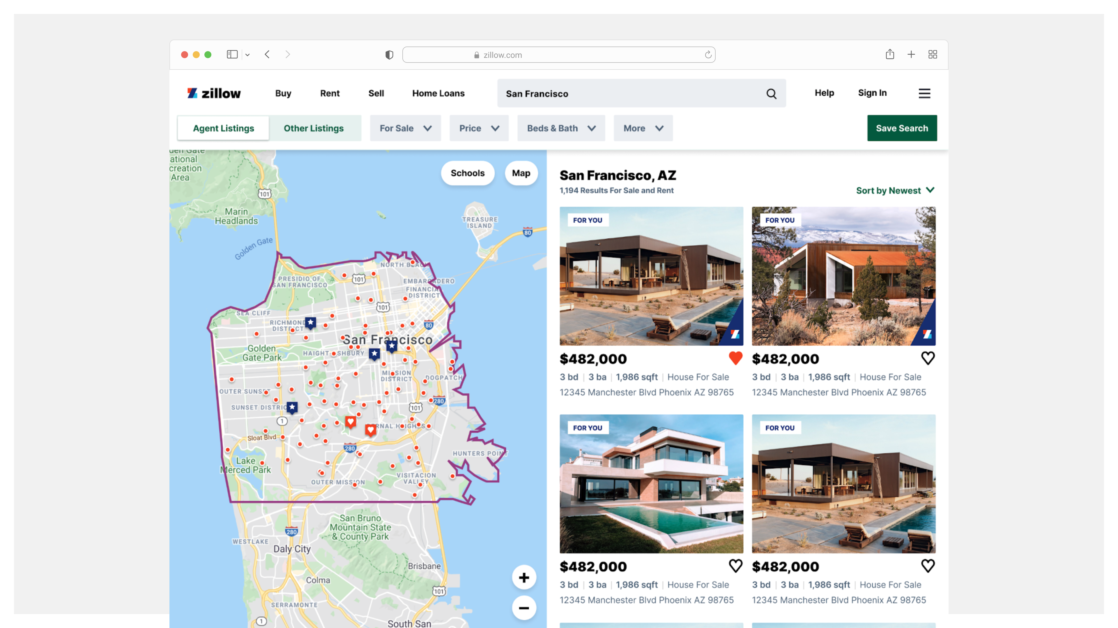 Zillow rebrand case study slide 26